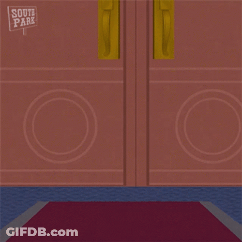 South Park Butters Stotch Sneaking In GIF