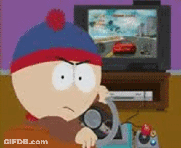 South Park Car Drive Play GIF