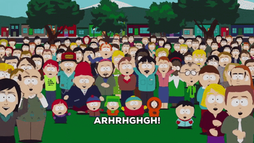 South Park Cartoon Clapping GIF