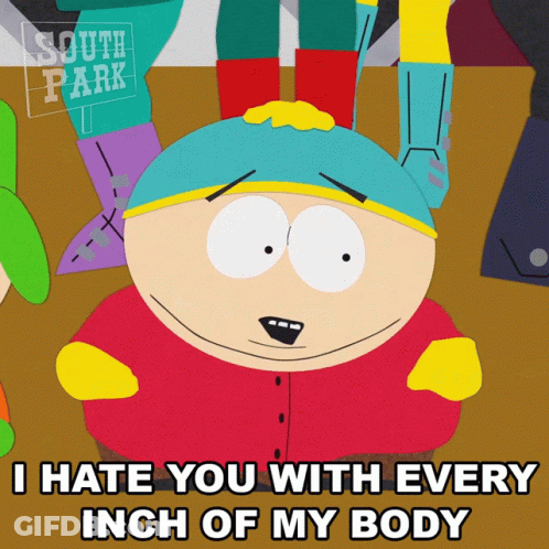 South Park Character Hates You GIF