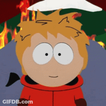 South Park Character In Red Jacket GIF