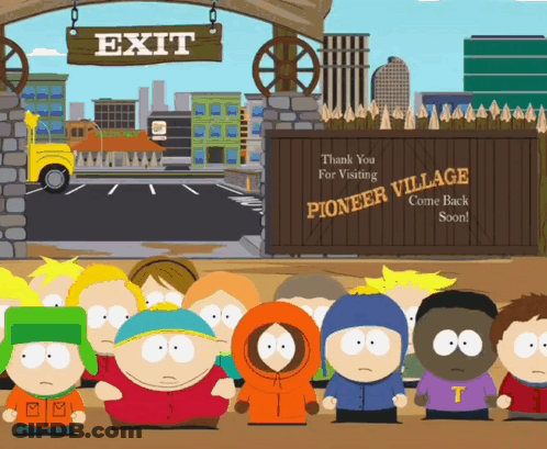 South Park Character Saying I Would Be So Happy GIF