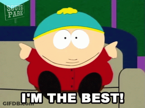 South Park Character Saying Im The Best GIF