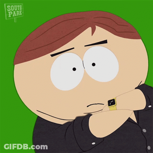 South Park Character Saying Won't Forget When Rich GIF