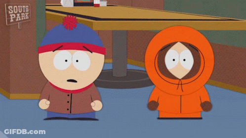 South Park Character Says Dude GIF