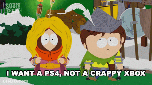 South Park Character Says I Want A PS4 GIF