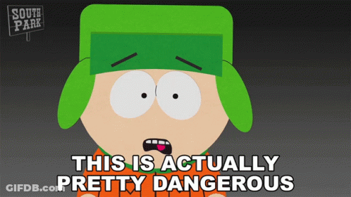 South Park Character Says This Is Actually Pretty Dangerous GIF