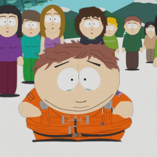 South Park Character Single Tear Eye GIF