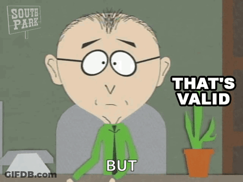 South Park Character Sitting At Desk GIF