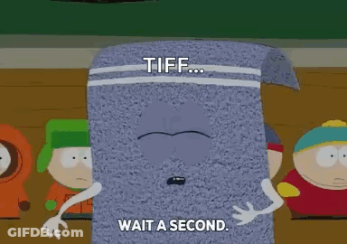 South Park Character Standing In Front Of Group GIF