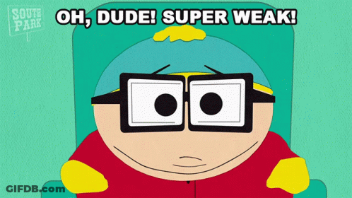 South Park Character Wearing Glasses GIF