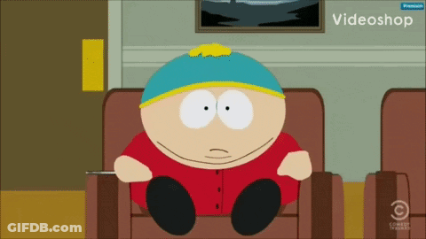 South Park Characters In Hallway Saying Going Down To South Park GIF