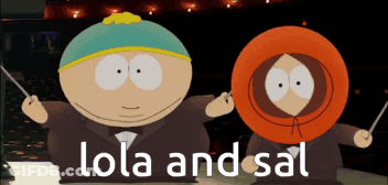 South Park Characters Lola And Sal GIF