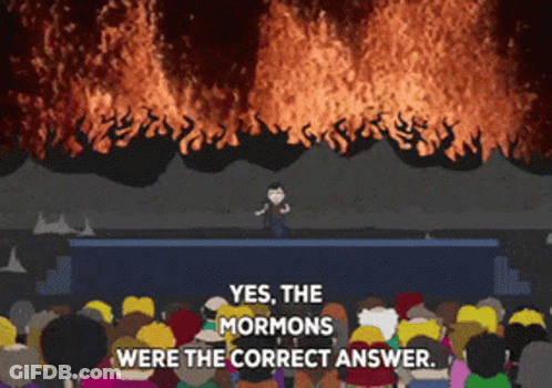 South Park Characters Saying Suck My Balls GIF