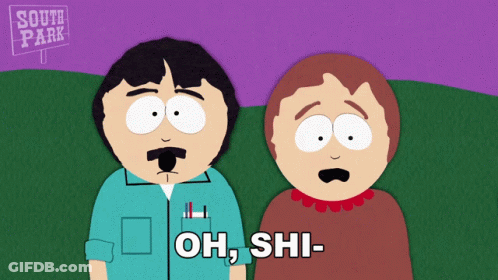 South Park Characters Standing Together GIF