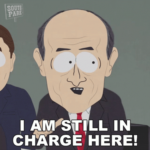 South Park Chertoff In Charge Respect My Authority GIF