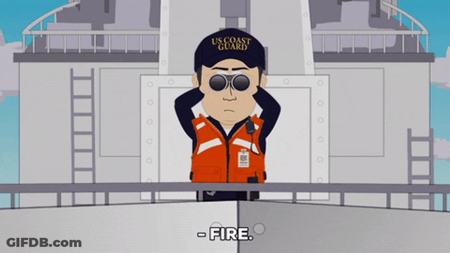 South Park Coast Guard GIF