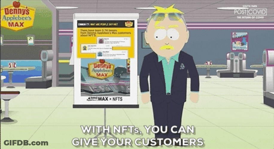 South Park Crypto NTF Bitcoin GIF