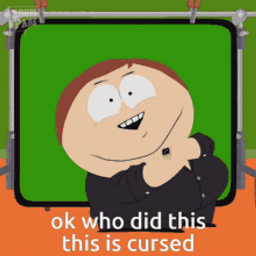 South Park Cursed Animation Television Series GIF