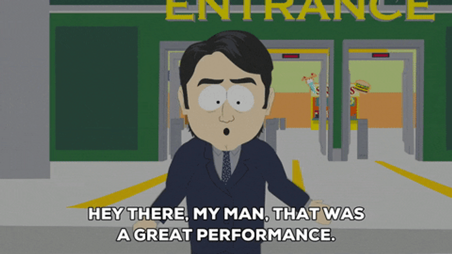 South Park Don Heisman My Man GIF