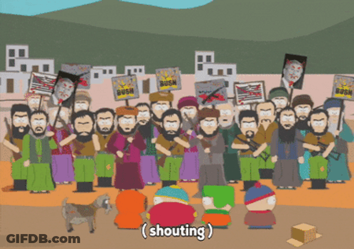 South Park Eric Cartman Taliban Captured GIF