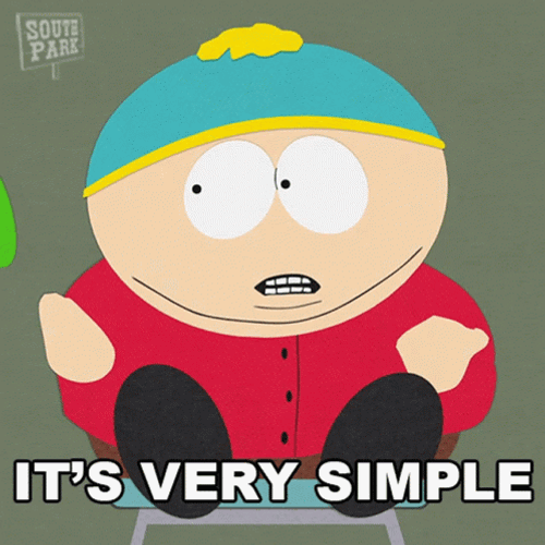 South Park Eric Cartman Very Simple GIF