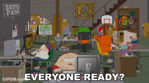 South Park Everyone Ready GIF