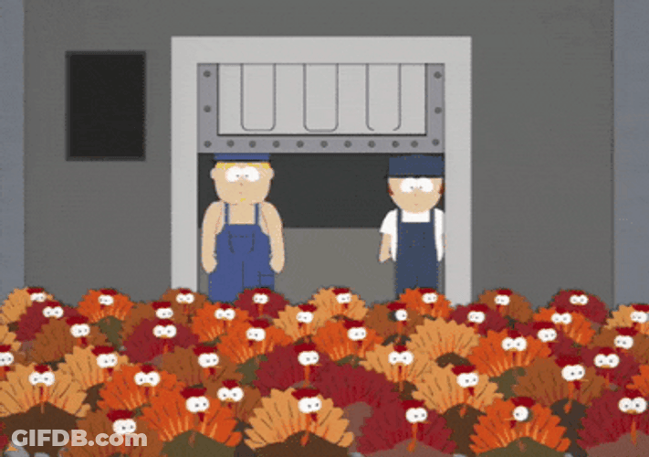 South Park Farm Turkey Meme GIF