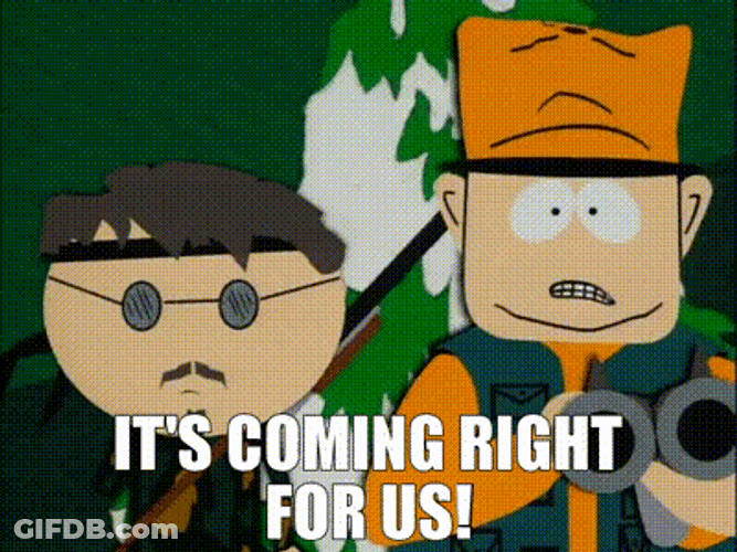 South Park Giant Acorn Coming GIF