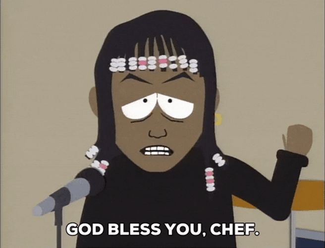 South Park God Bless You Chef GIF