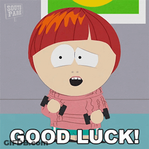 South Park God Speed Good Luck GIF
