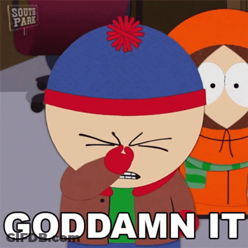 South Park Goddamn It GIF