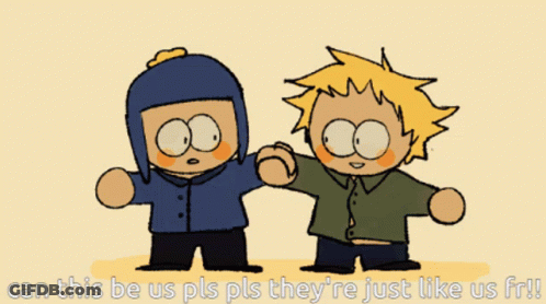 South Park Holding Hands Can This Be Us GIF
