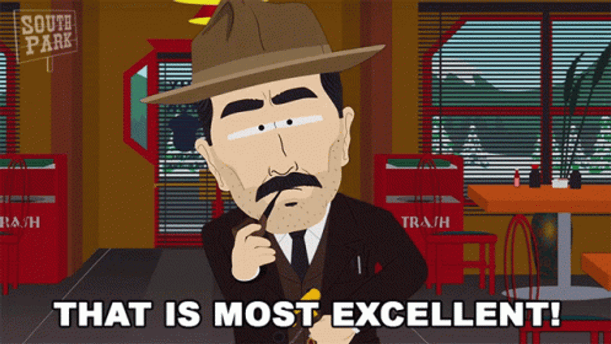 South Park Incredible Meat Goo Man Good Good GIF
