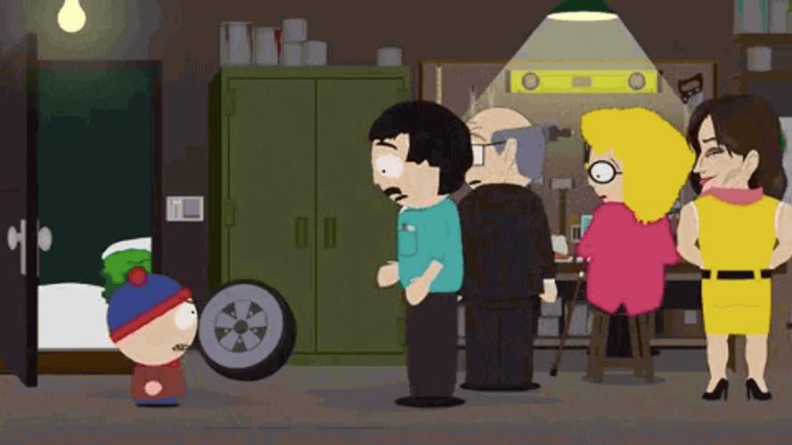 South Park Just Hanging Around GIF