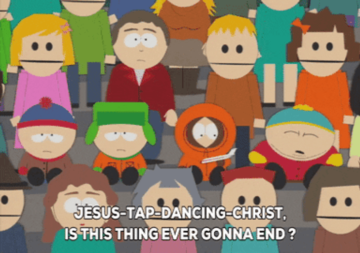 South Park Kenny McCormick Hand Wiggle Dancing GIF