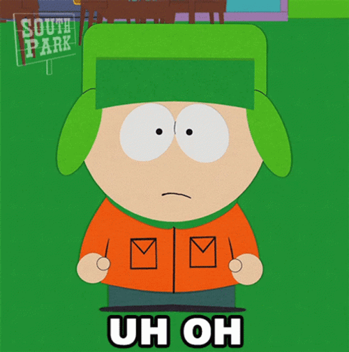South Park Kyle Broflovski Uh Oh GIF