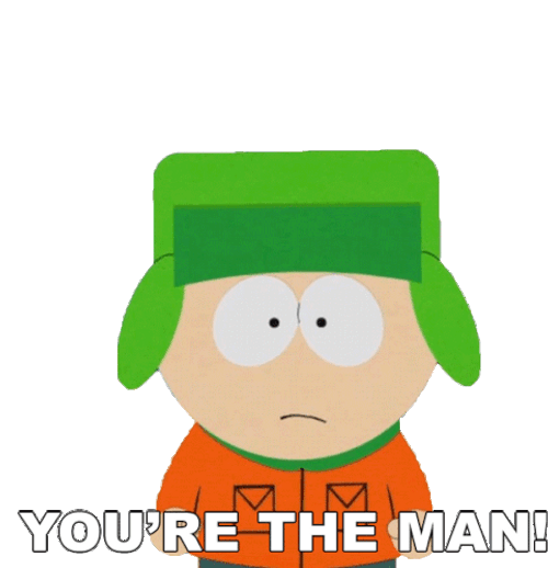 South Park Kyle Broflovski You Da Man GIF