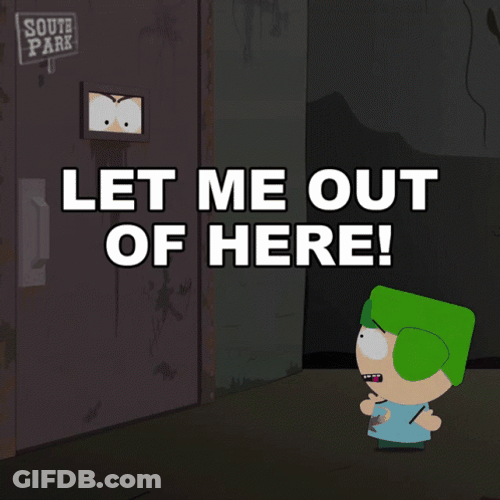 South Park Let Me Out Here GIF