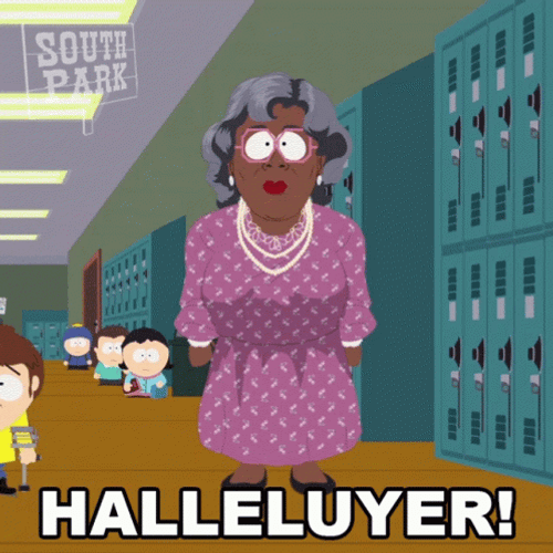 South Park Madea Singing Hallelujah GIF