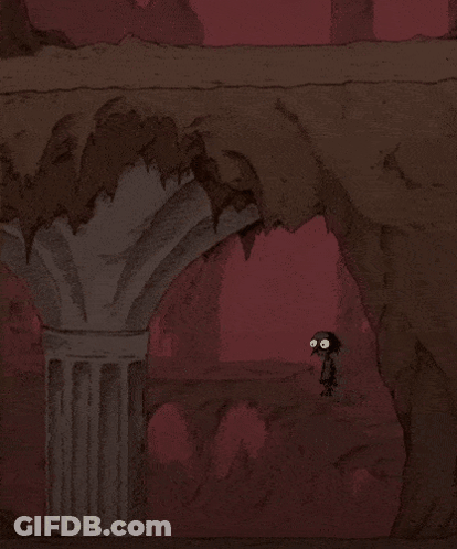 South Park Man Holding Cross Next To Kneeling Man GIF