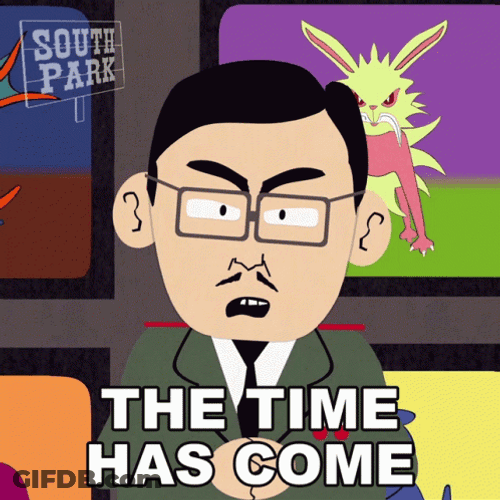 South Park Man It Is Time GIF