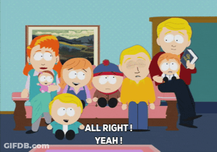 South Park Marsh Family Mormon GIF