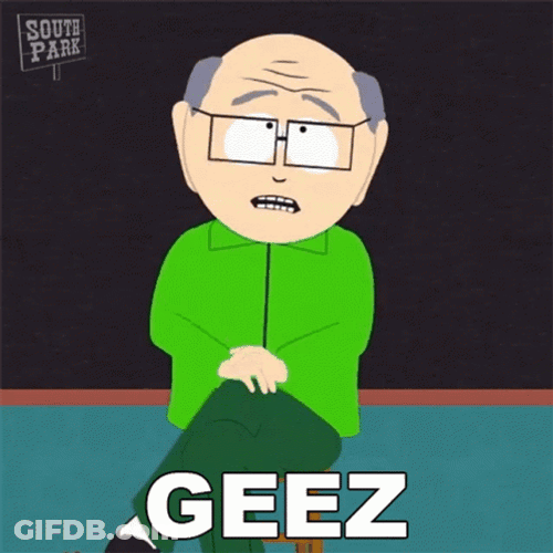 South Park Mr Garrison Geez GIF