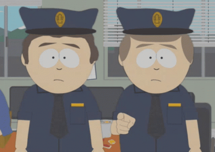 South Park Nice Officer Stevens GIF