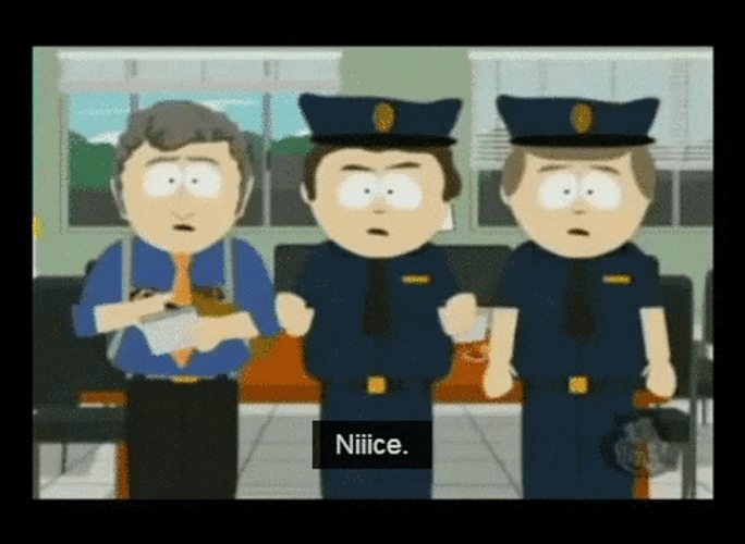 South Park Nice Police GIF