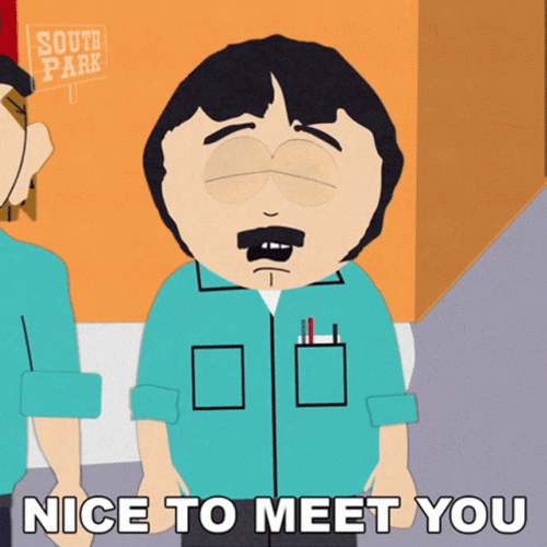 South Park Nice To Meet You Randy Marsh GIF
