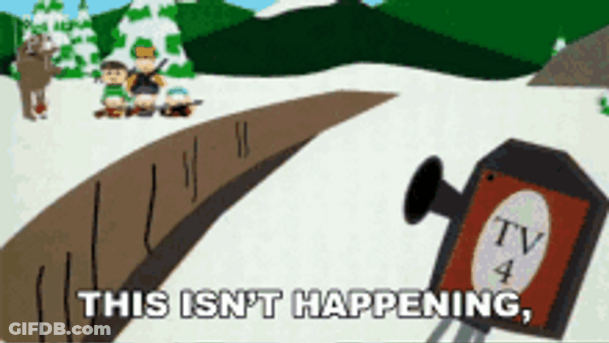 South Park Officer Barbrady Nothing To See Here GIF