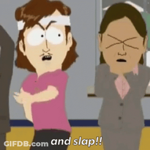 South Park Pimp Slap GIF