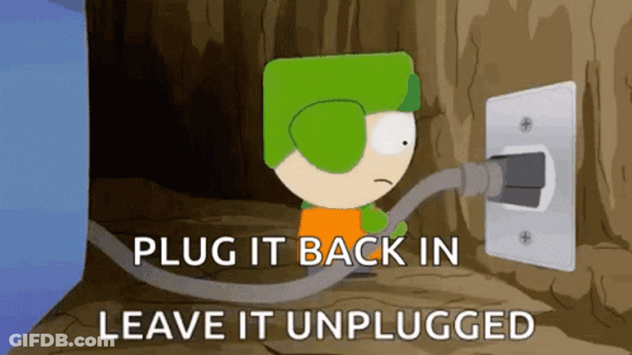 South Park Plays Socket No Internet GIF
